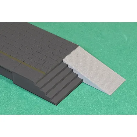 Najazd dla wózków do schodów peronowych H0 1:87